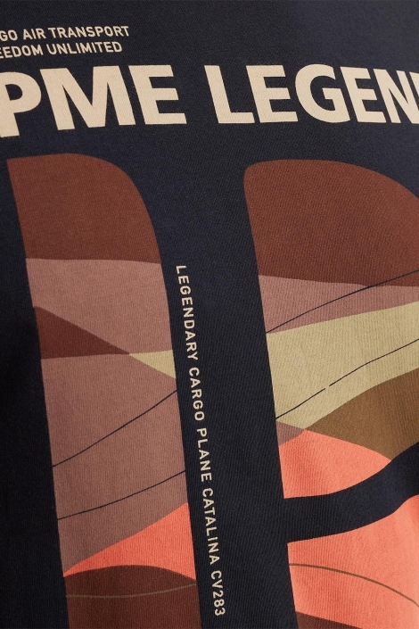 PME legend short sleeve r-neck single jersey